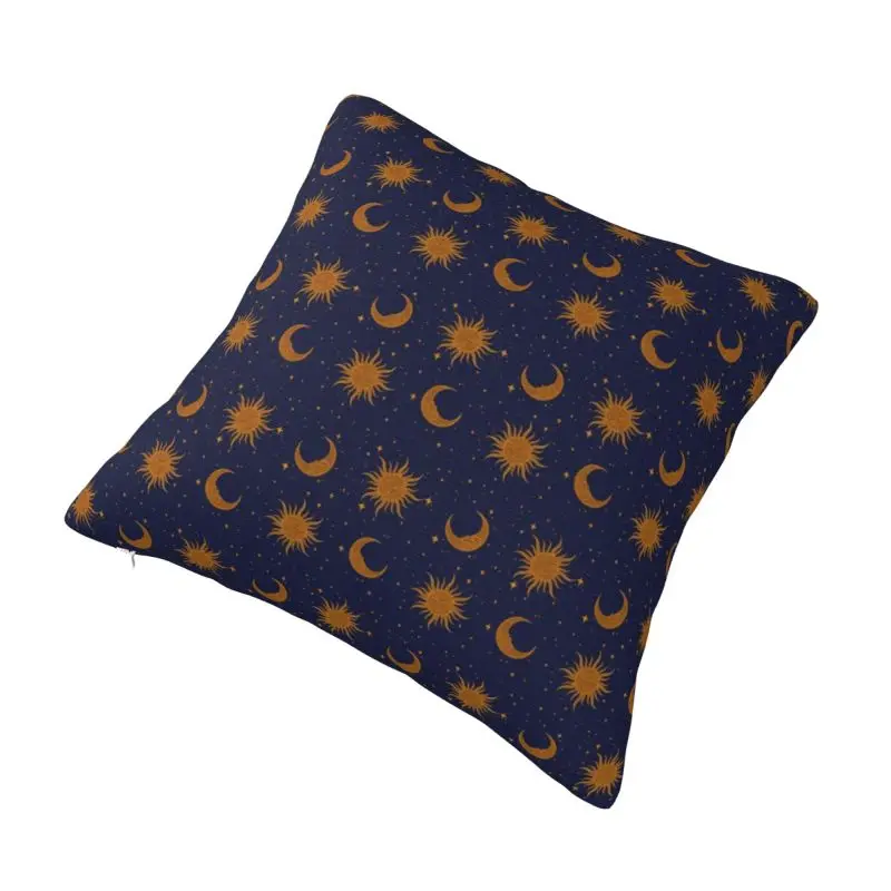 Custom Celestial Sun And Moon Nordic Throw Pillow Covers Chair Cushion