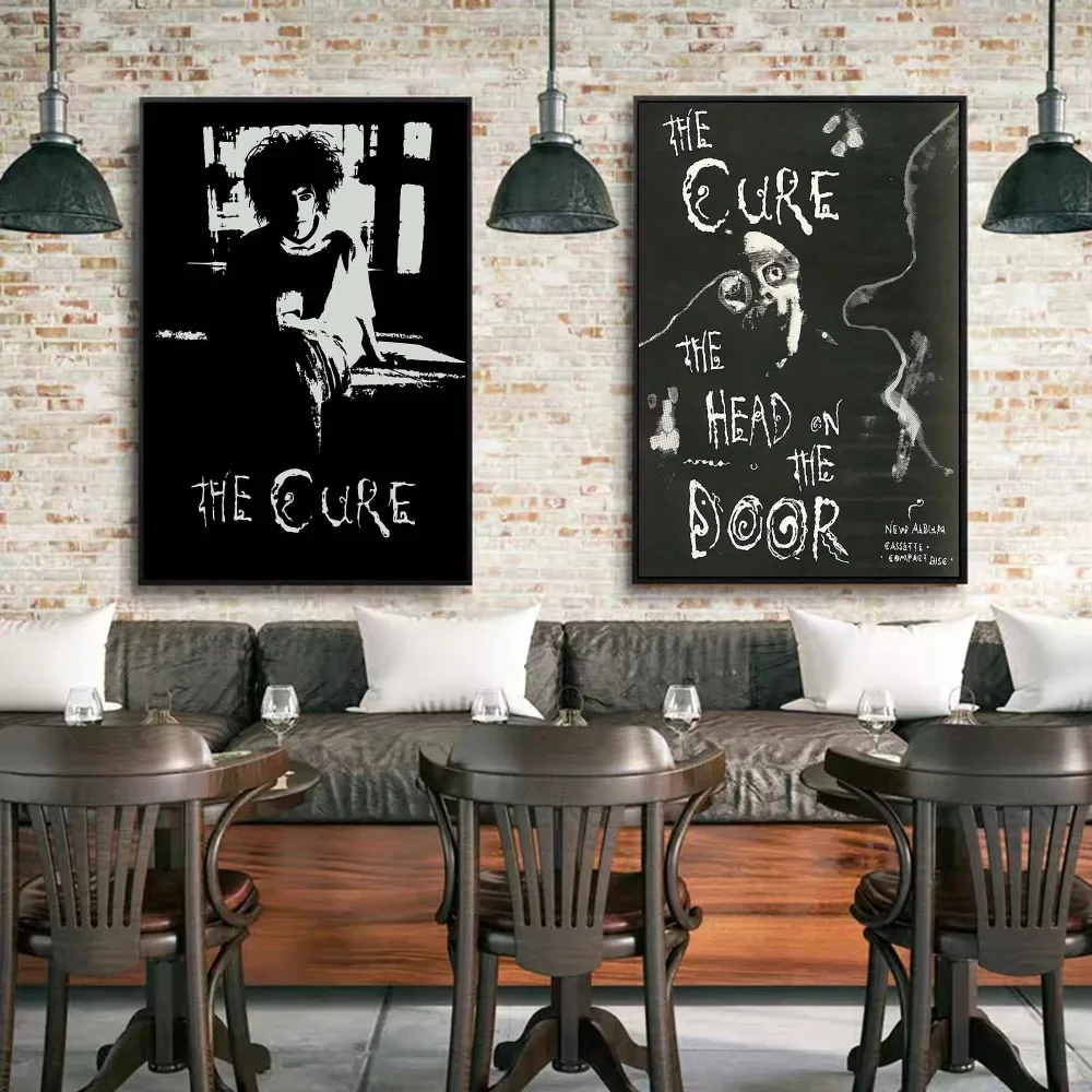 The Cure Band Whitepaper Poster HD Quality Poster Wall Art Painting Study Room Wall Decor