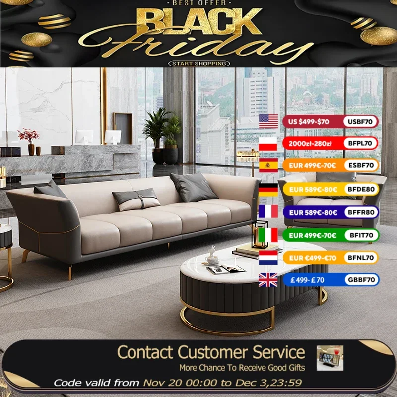 

Genuine Leather Minimalist Ofas Luxury Genuine Leather Italian 3 Piece Sofa Loveseat Floor Woonkamerbanken Furniture Home