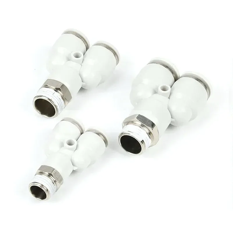 

10PCS pneumatic threaded joint quick release pipe fittings PX BSPT 1/4 1/8 1/2 threaded hose joint 6/8/10 pneumatic accessories