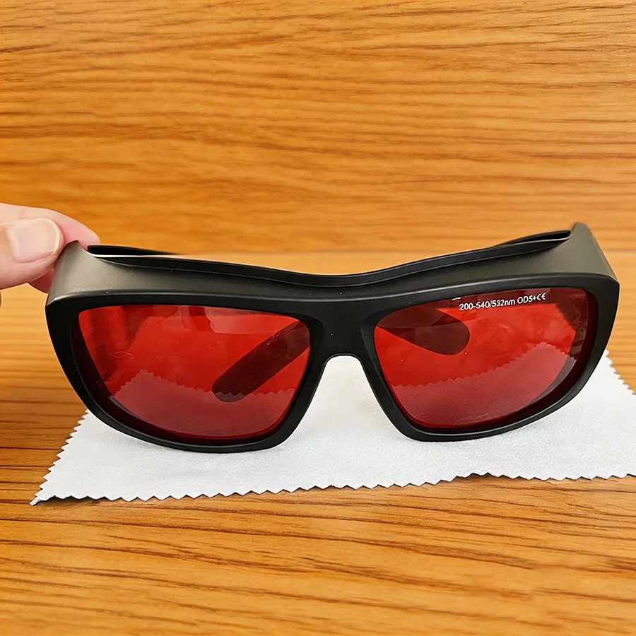532nm Laser Glasses Professional UV Blue Green Laser Safety Protection Goggles Eye Protection for Laser Engraver Cutter