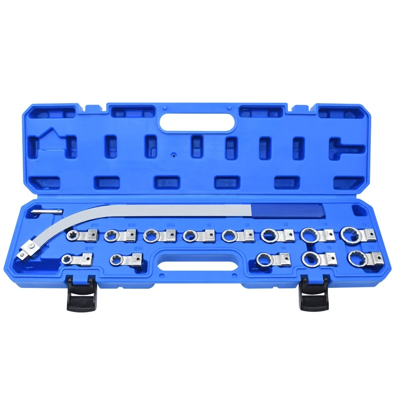 

15 Piece Tool Set For Disassembly And Assembly Of Adjustable Wrench For Car Engine Pulley Auto Repair Mechanic Car Stuff
