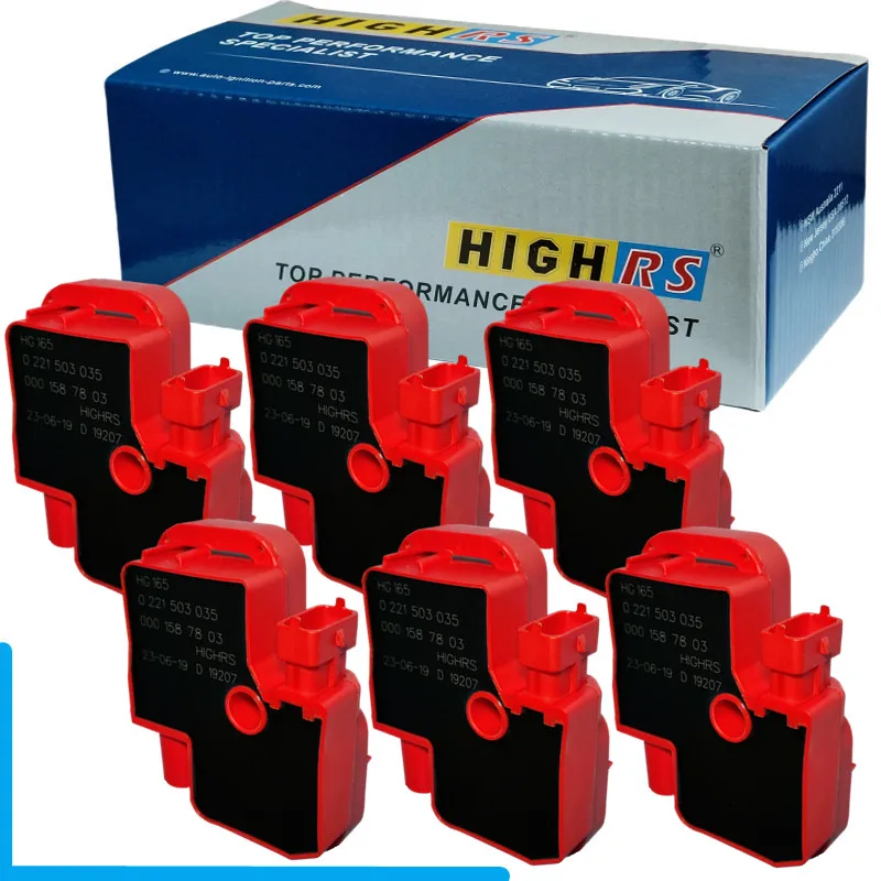 6PCS Ignition Coil … - image