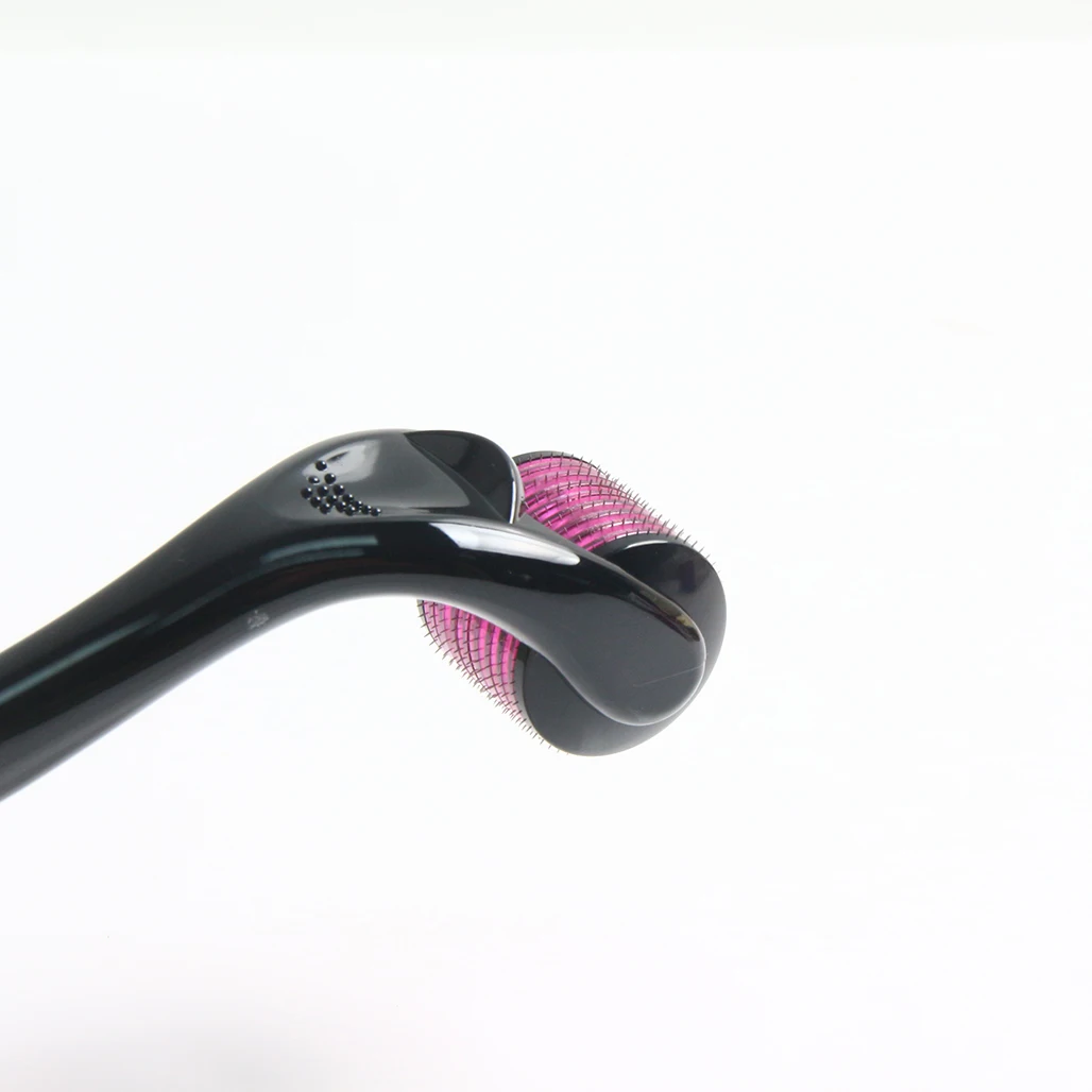 Sterile Titanium Needle Roller 540 Pins 0.25mm Facial Skin Roller With Storage Case For Men And Women Care