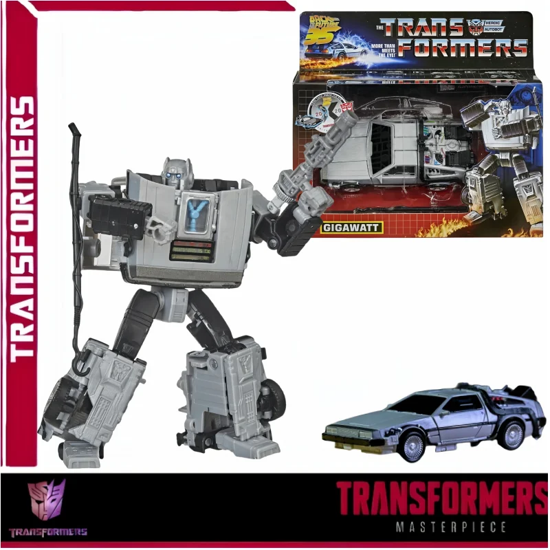 Original Box in Stock Takara Tomy Transformers Series Linkage Back To The Future Gigawatt Robot Hobby Collection Model Toy Gift