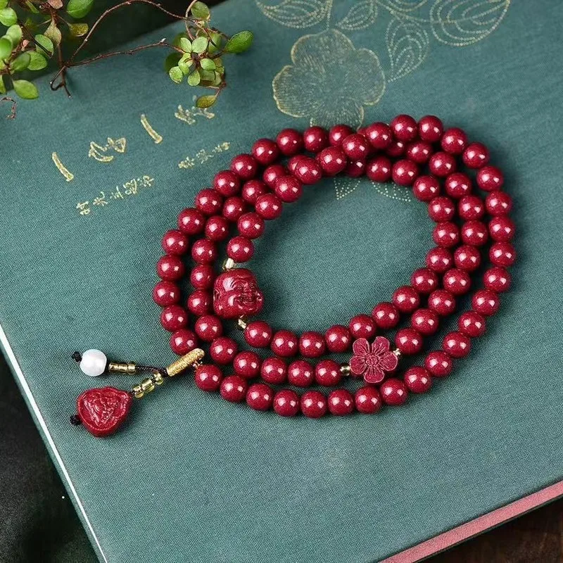 High-Purity , Purple Gold Sand, Multi- , Three-Strand Bracelet Women