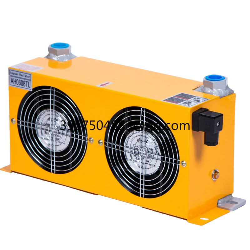 

AH0608TL 60L Aluminum Radiator Heat Exchanger Plate Hydraulic System Air Oil Cooler Fan Industrial AC220/380 DC12/24 Motor Pump