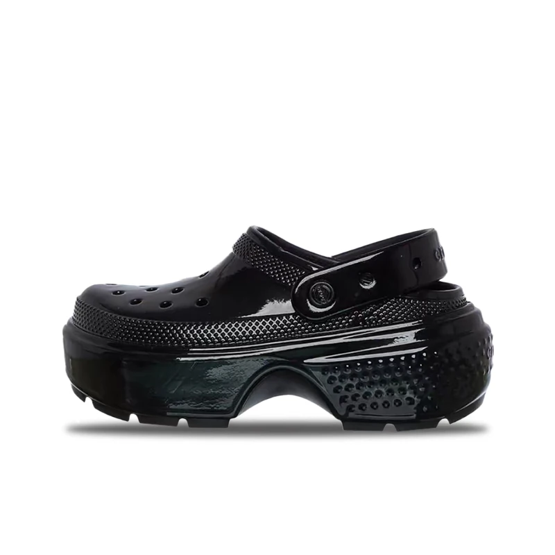 Crocs Stomp Clog Women's Soft Clogs  Simple Stylish Round-Toe Comfortable Springy Lightweight Fit 209568-001