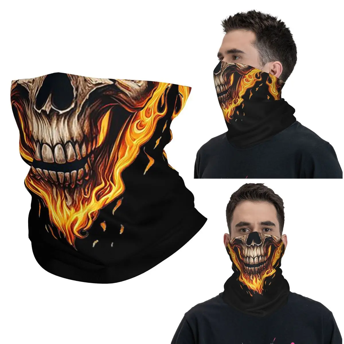 

Хэллоуин Череп Бандана Шеи Шарф с принтом Многофункциональная Балаклава Унисекс Взрослый