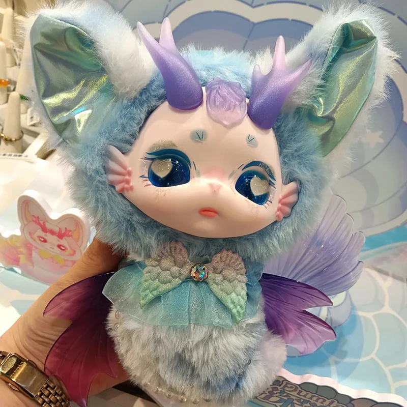 

DUMA Deep Starfish Marvel Movable Pond glue wool blind box Mermaid Cute mystery box surprise toy gift