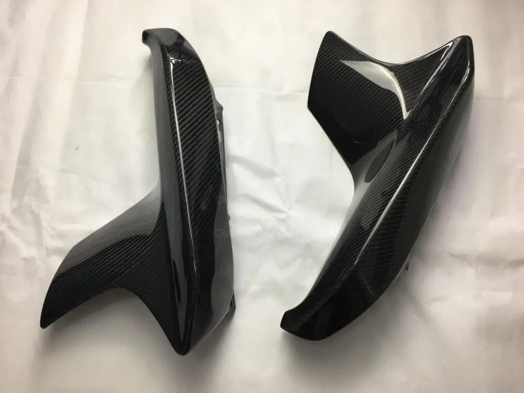 

JCYECF Carbon Fiber Front Bumper Lip Splitter Flaps For BMW 5 Series F90 M5 2018 2019 Front Bumper Lip Splitter Spoiler