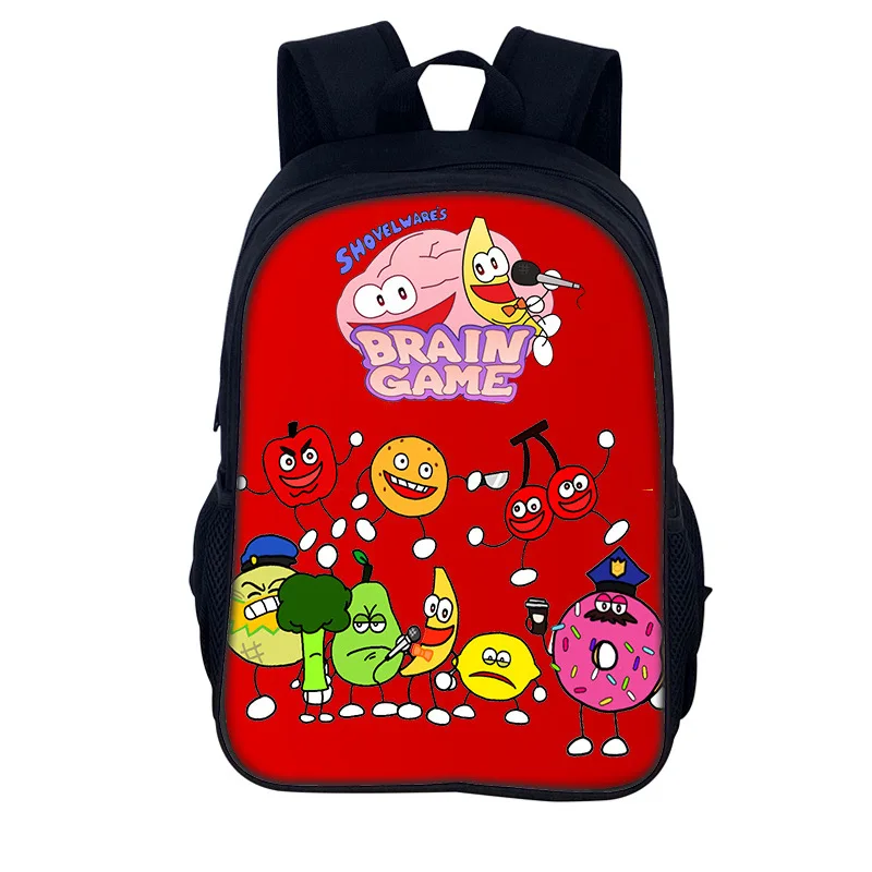 

Classic shovelware 3D Print Brai pupil School Bags Laptop Game Daypack Backpack Inclined Student Bag