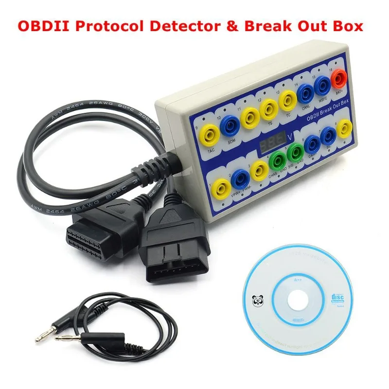 

OBDII Protocol Detector&Break Out Box