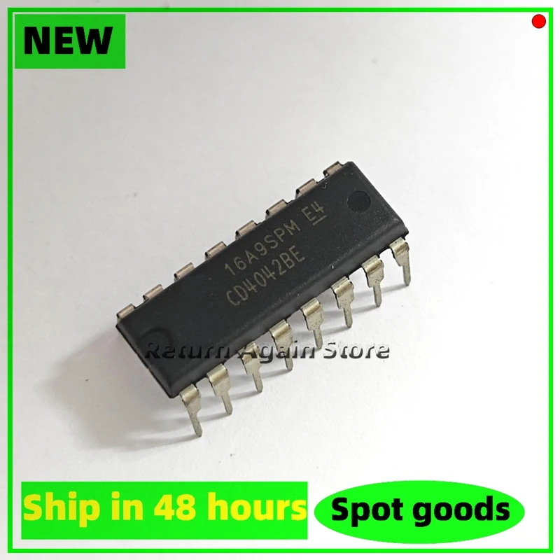 10PCS/LOT CD4042BE HEF4042 be in common use HCF4042 CD4042  DIP-16