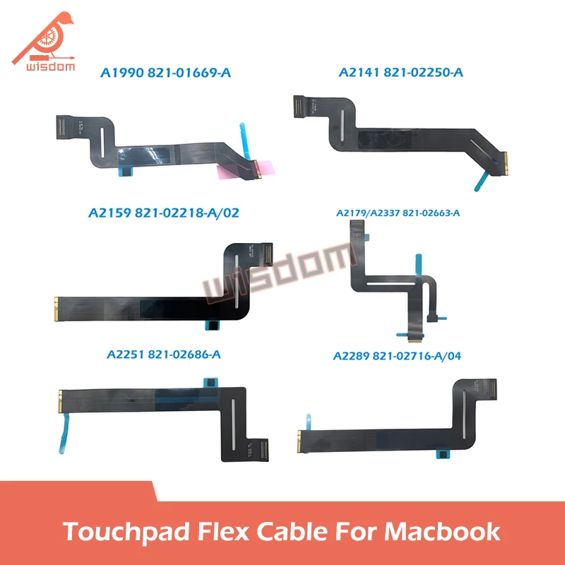 

Laptop Trackpad Touchpad Flex Cable For Macbook Pro Air Retina A1278 A1286 A1465 A1466 A1502 A1398 A1706 A1707 A2141 A1932 A2337