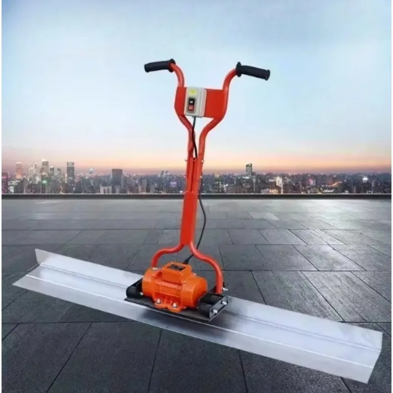 220V Electric Concrete Vibrating Screed Floor Leveling Ruler Road Surface Finishing Machine Cement Vibrator