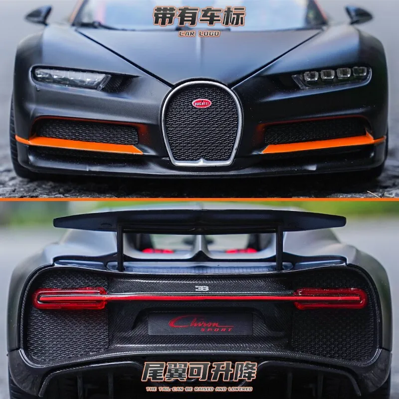 Bburago 1:18 nuovo stile Bugatti chiron sport lega modello simulazione decorazione auto collezione regalo giocattolo pressofusione modello ragazzo