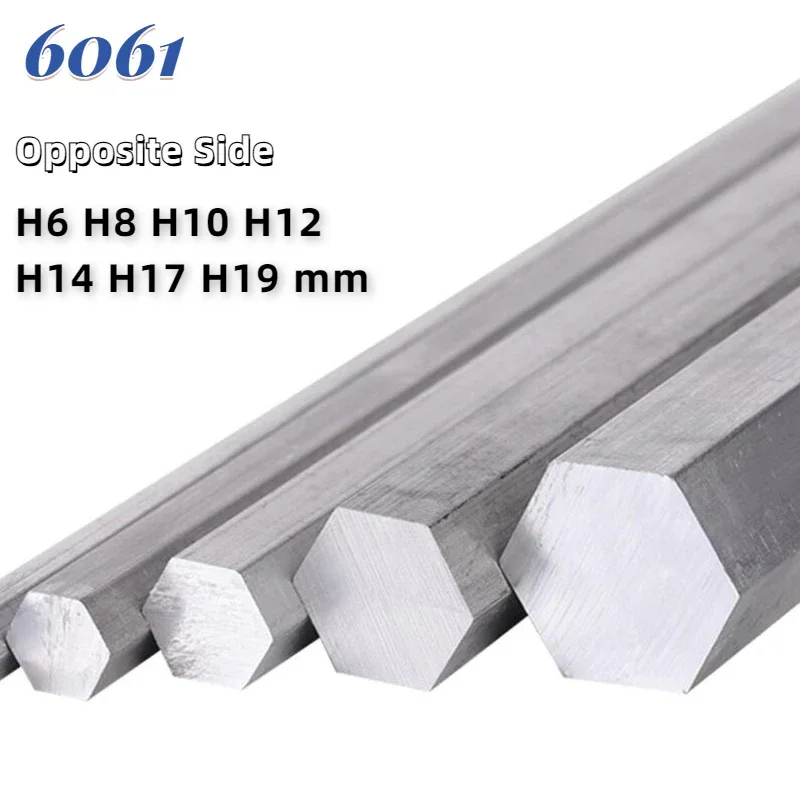 Imagem -04 - Barra Sextavada de Alumínio para Modelo Faça Você Mesmo Abertura Lateral 6061 h4 h6 h8 H10 H12 H14 H17 H20 mm Comprimento 495 mm Pcs