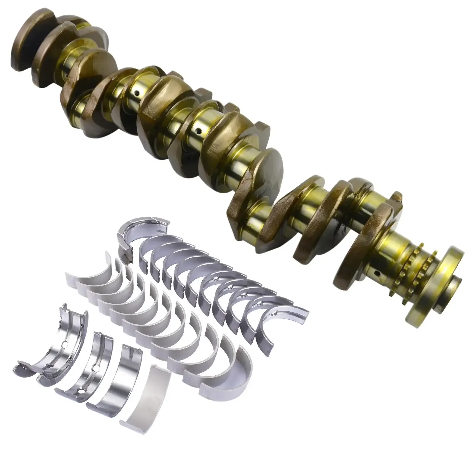 AP03 N57D30 Crankshaft with Main & Conrod Bearings STD for bm 3er F30 5er F10 7er F01 X6 N57D30 6 Zylinder 11217799970