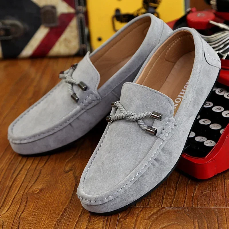 Men Casual Shoes Fashion Men Shoes Breathable Men Loafers Moccasins Slip on Men\'s Flats Male Driving Shoes Stylish Footwear2024