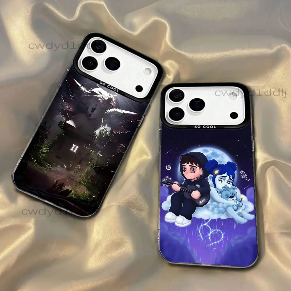 

J-Junior H SAD BOYZ 4 LIFE Phone Case For iPhone 17,16,15,14,13,12,X,8,Pro,Max,Plus,SE4,Air,Mini HD Black IMD Matte