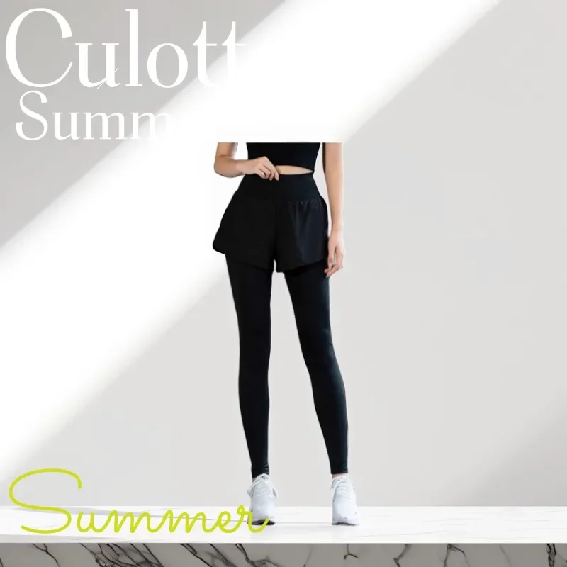 

Yoga pants, high-waisted women's hip lift fake, two-piece fitness running training exercise set, quick-drying