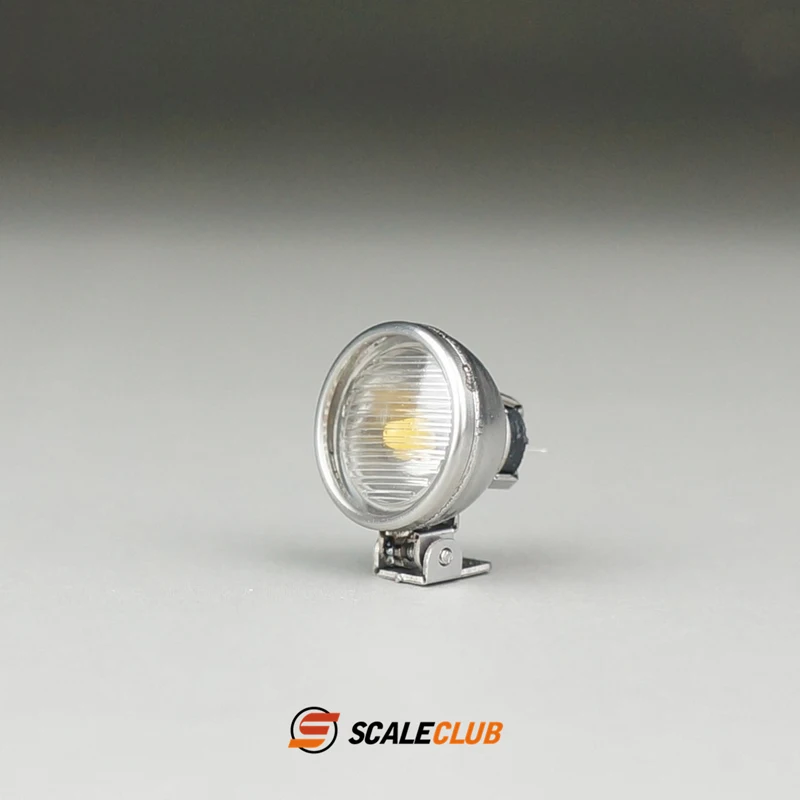 Scaleclub タミヤトレーラー トラック ダンプ トラック トラック クライミング オフロード アップグレード メタル スモール スポットライト メタル ライト カップ アクセサリー