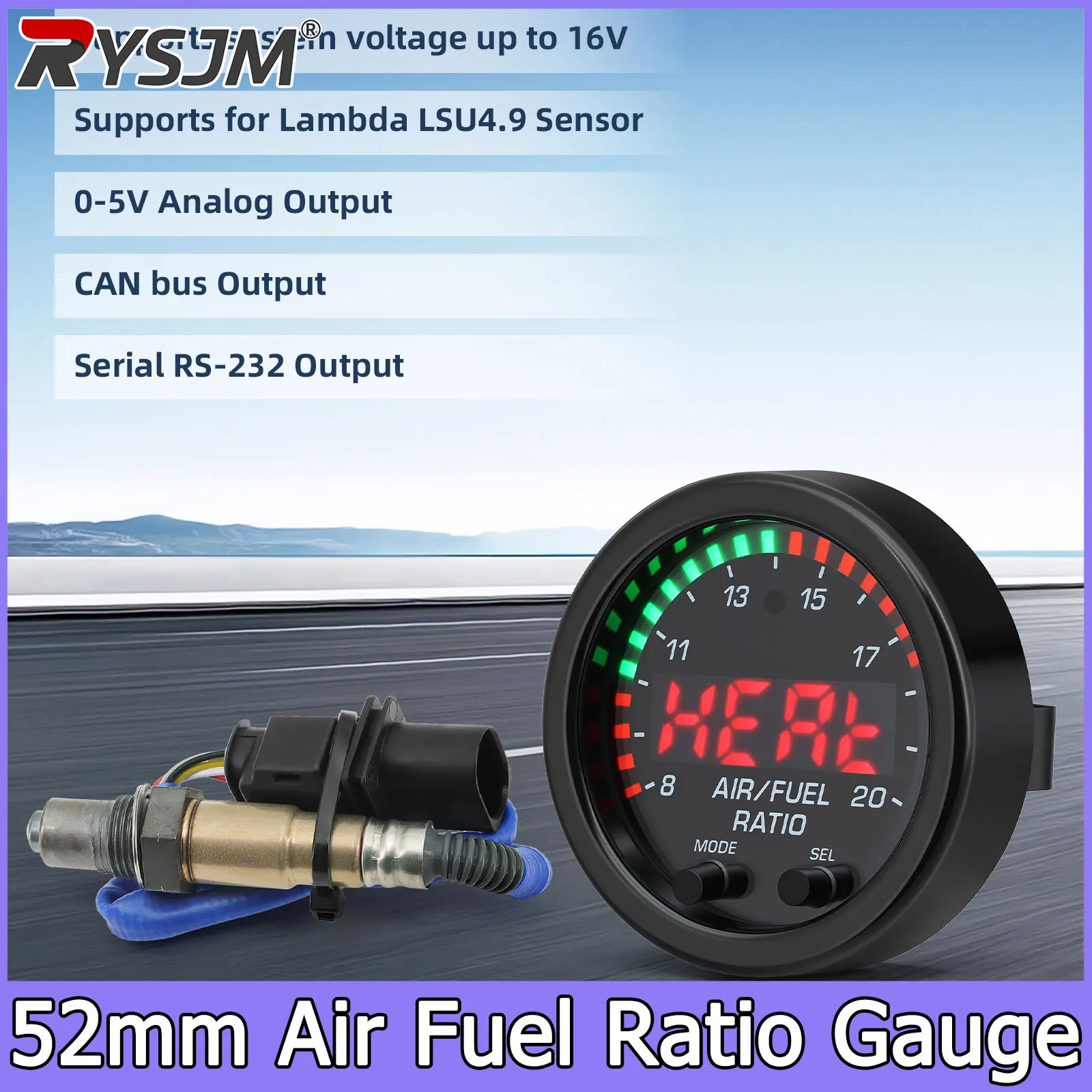 52Mm Afr Gauge O2 B…