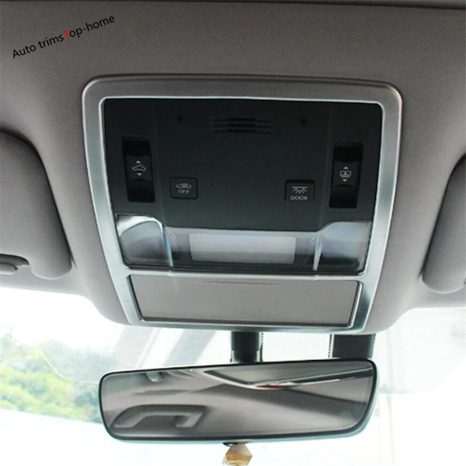 

ABS Matte Roof Reading Lamp Light Cover Decoration Frame Trim Fit For Lexus RX RX450H 2016 - 2021 Car Accessories