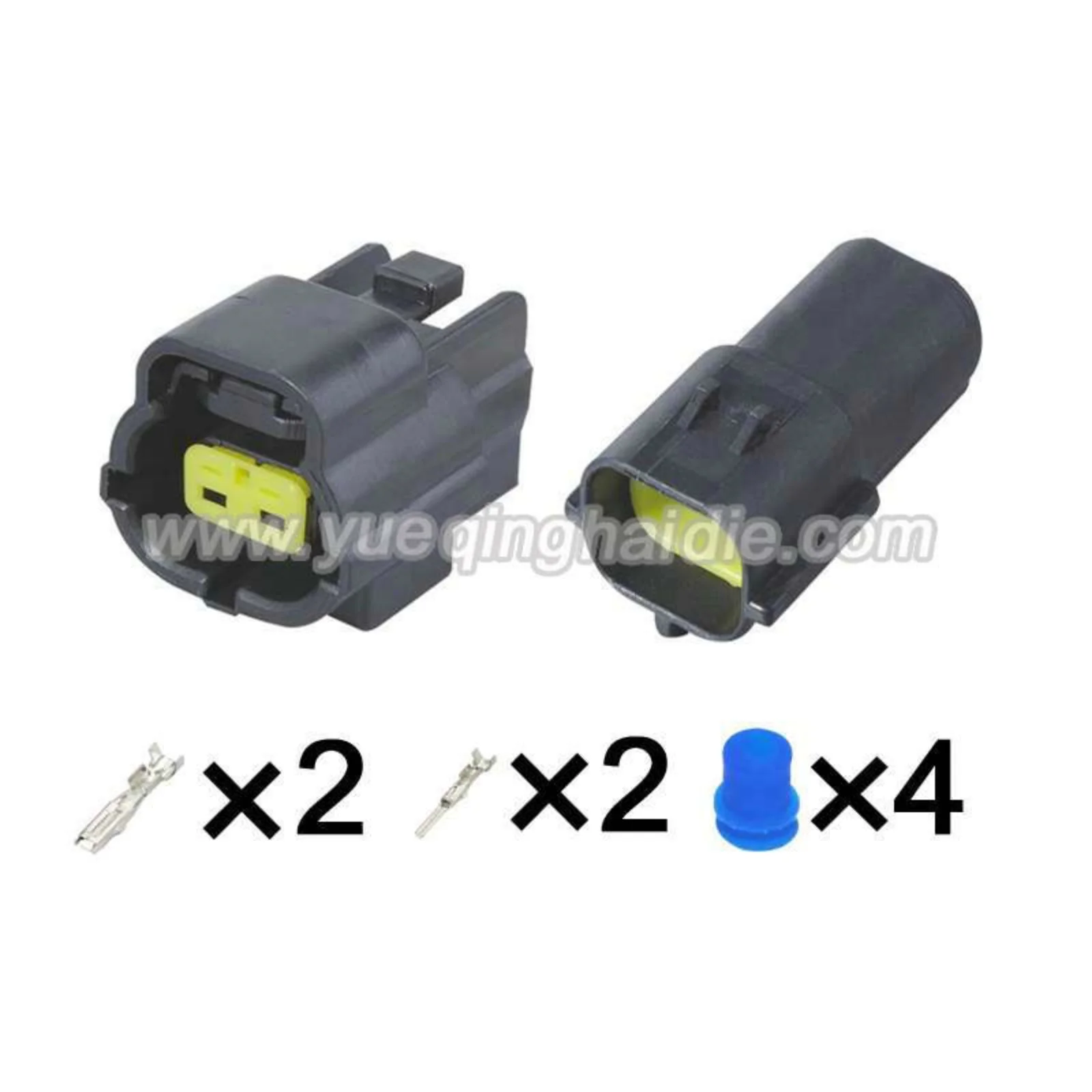 1/2/3/4/6/8/10/12/16Pin موصل مقاوم للماء 1.8 مللي متر ذكر أنثى موصلات شاحنة سلك تسخير كابل المقبس 174879-2 174877-2