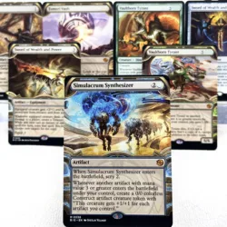 BIG MH3 OTJ OTP HOLO7-Ⅰ01 Tcg cards German Black Core magical Tyrant Sword of Wealth and the Power Simulacrum gather