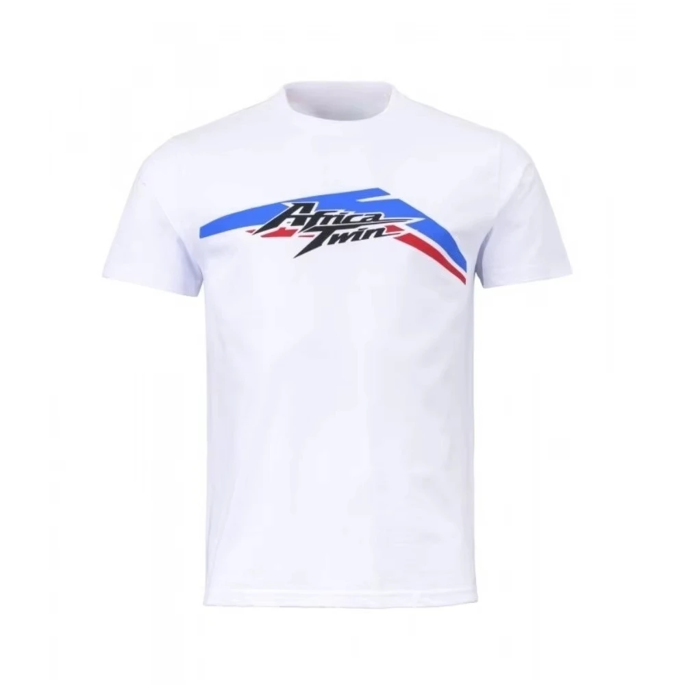 

Honda 2026 New Hot Men's and Women's T-shirt Summer Cotton Shirts Spring and Autumn Africa Twin Honda Motorcycle Off-road Top