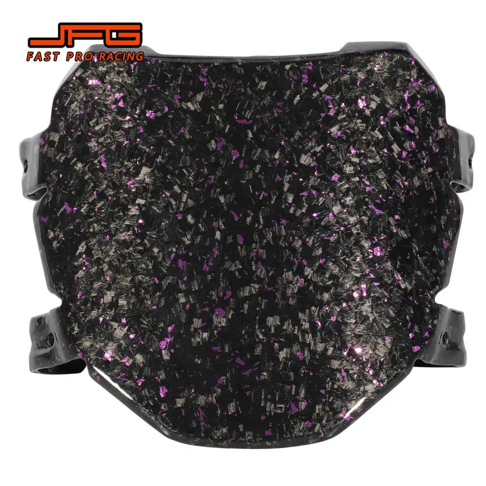 لوحة رقم الترخيص Funparts لـ Surron Lightbee S X Stark Varg ملحقات الدراجة النارية ألياف الكربون الحقيقية لدراجة Talaria Sting