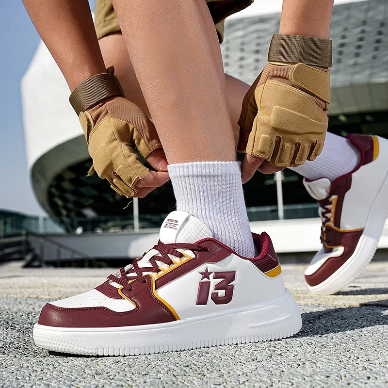 أحذية الأب العصرية للرجال لربيع وخريف 2025 - أحذية رياضية عصرية بنعل سميك قابلة للتنفس، أنيقة ومتعددة الاستخدامات #5