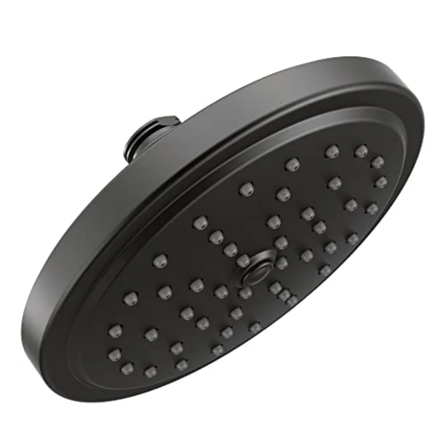 

S176BL Single Function Shower Head with Immersion Rainshower Technology 7-Inch Diameter Matte Black