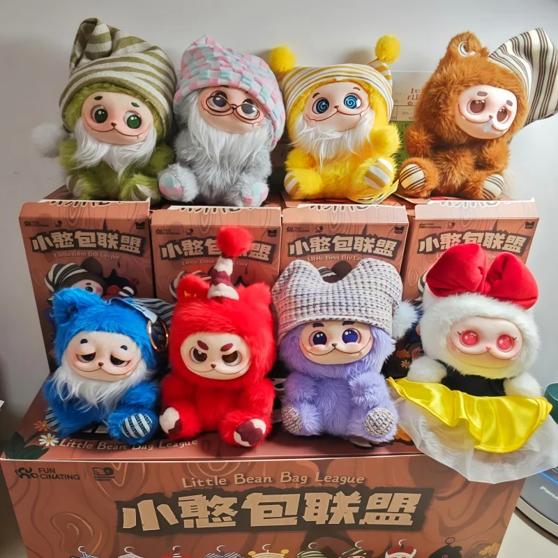 

Подлинная виниловая слепая коробка Gismow Little Bean Bag League - милая фигурка куклы кулон орнамент сюрприз подарок на день рождения игрушка и хобби