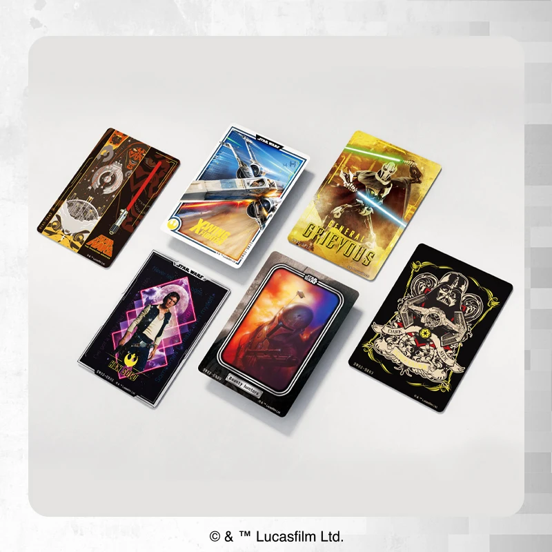 Newest Card Fun Star Wars Collection Card Iron Box Exquite Art Booster Box Trading Card TCG CCG Chrismas Gift