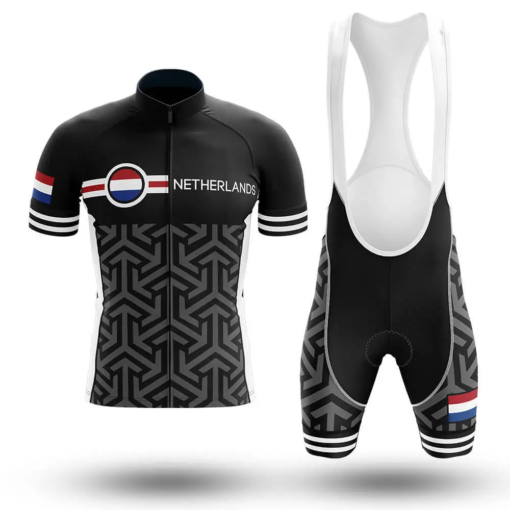 Nederland Team 2026 Wielertrui Set Heren Korte Mouw Nederlandse Kleding Fietsshirt Pak Fiets Bib Shorts MTB Ropa Maillot