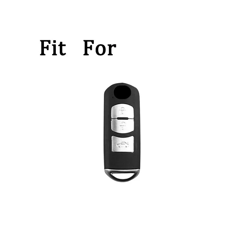Z+ Genuine Leather Car Key Fob Case Cover For Mazda Miata 2 3 6 CX-5 CX-9 CX-3 MX-5
