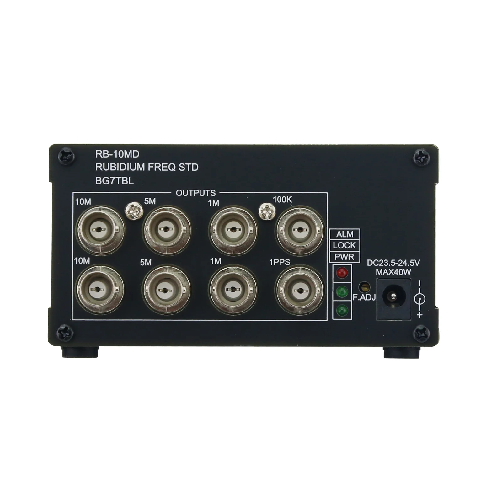 RB-10MD 8-Channel Rubidium Frequency Standard High Precision Rubidium Clock 24V with Built-in LPRO LPFRS SA.22C Rubidium Clock
