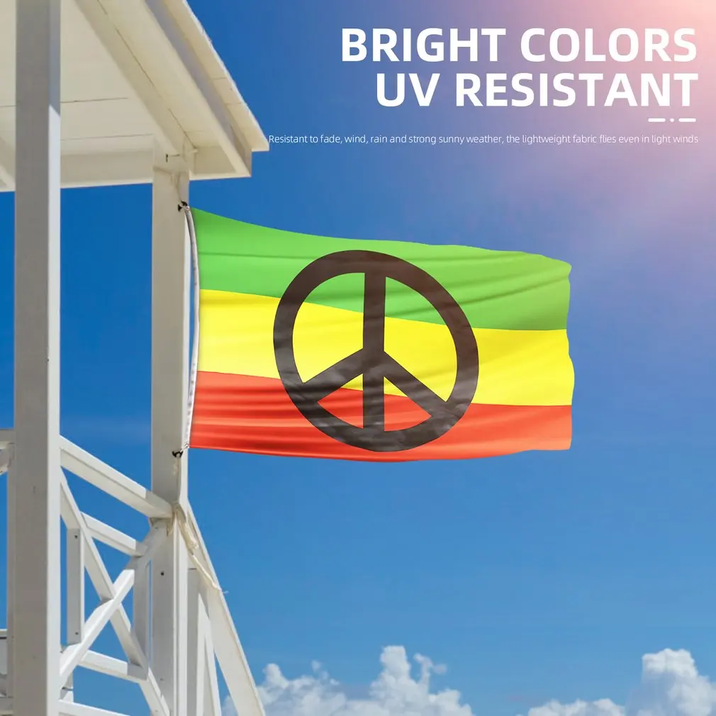 90*150 سنتيمتر العلم ثلاثية الألوان السلام العلم الوطني راية مكتب النشاط موكب مهرجان ديكور المنزل أعلام باتريوت