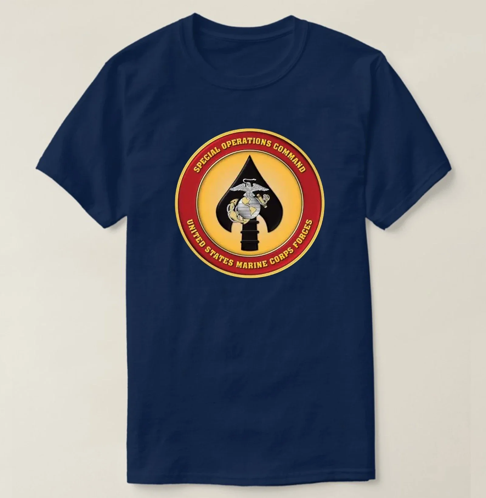 US Marine Corps Forces Special Operations Command T-Shirt 100% Cotton O-Neck Summer Short Sleeve Casual Mens T-shirt Size S-3XL