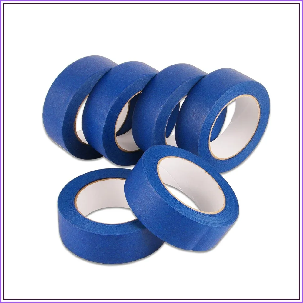 

Blue Painters Tape 1.5" x 55 Yards, 6 Rolls, 330 Total Yards, Multi-Surface Masking Tape