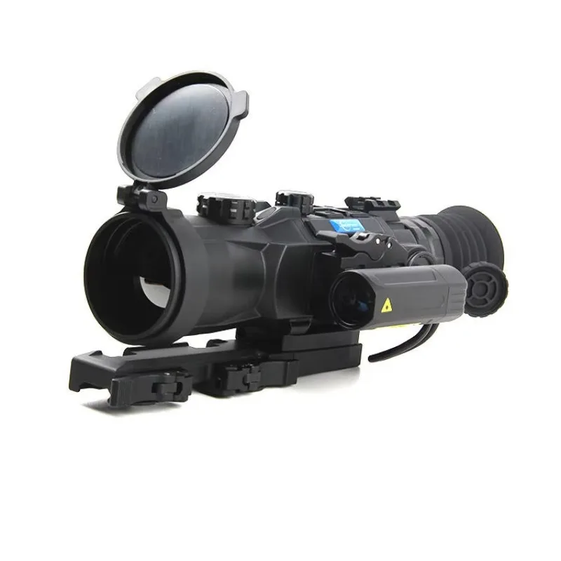 Laser Rangefinder Outdoor Thermal Monocular Sight Dual-Purpose Night Vision Device Wide Field View IP67