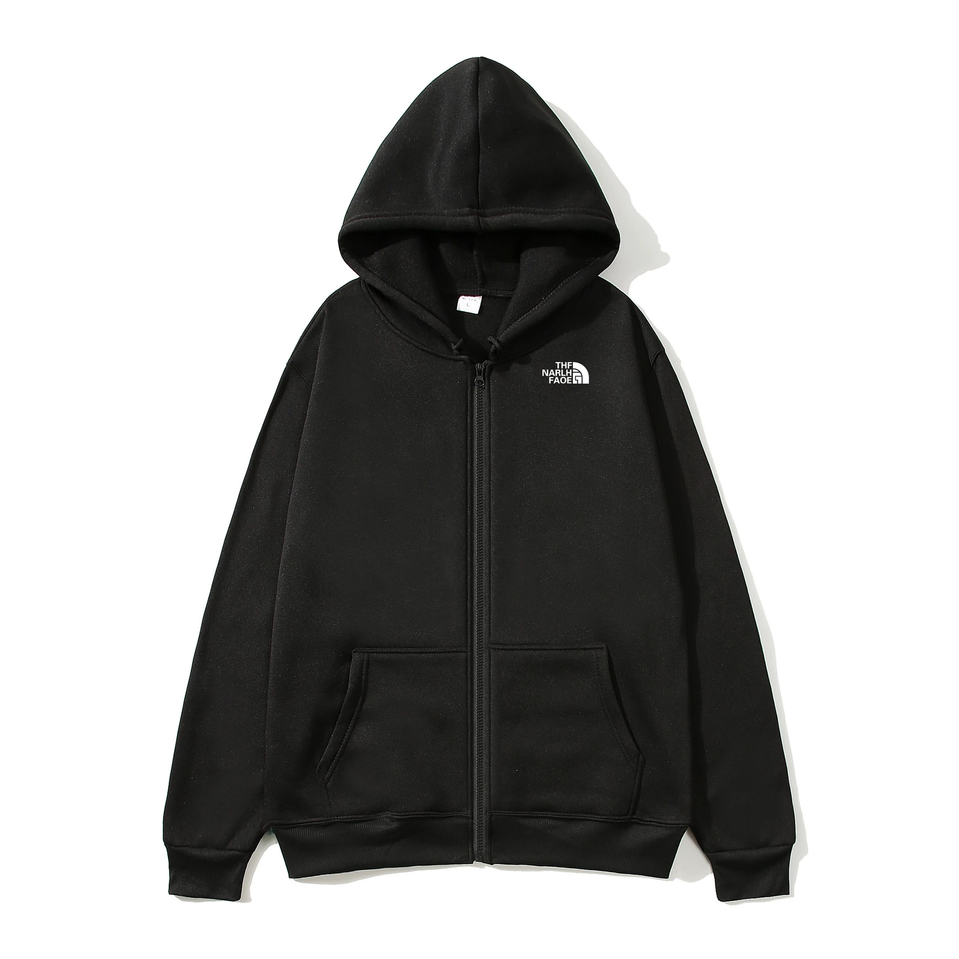 2026 Novas Jaquetas Masculinas com Zíper Estampadas, Moletom Esportivo, Blusas Casuais Clássicas com Zíper, Moda Y2K Hip Hop Streetwear