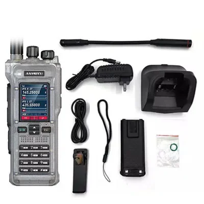 GT-12 High Power 10 Watts UHF VHF Full Band Walkie Talkie Type c Charger U/V/AM/FM/GT12