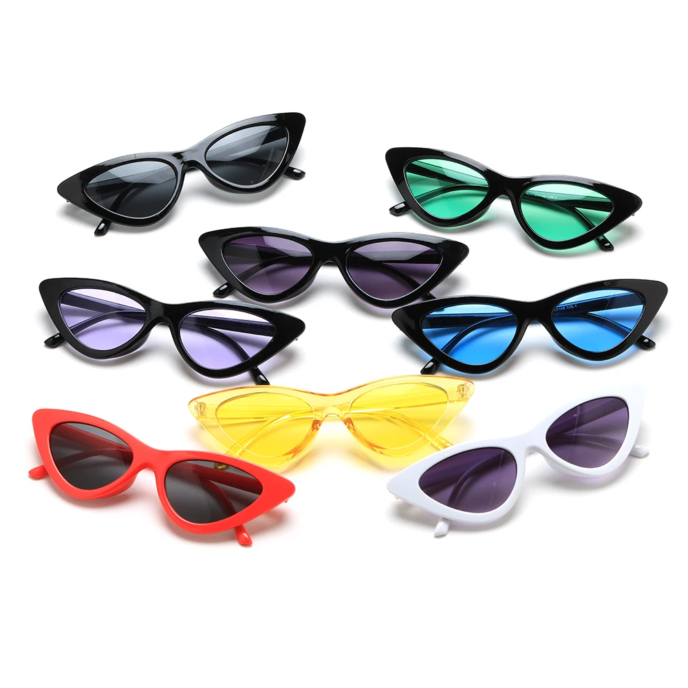 Sexy Retro Sunglasses Women Fashion Small Triangle Sunglasses Female Shades Trending Streetwear Eyewear UV400 Driving Sunglass