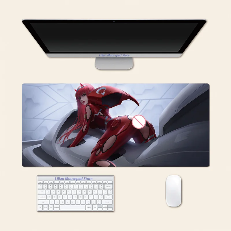 

Zero Two DARLING in the FRANXX Anime Large Mouse Pad PlayMat Office Mousepad Game Creative Desk Gaming Mat