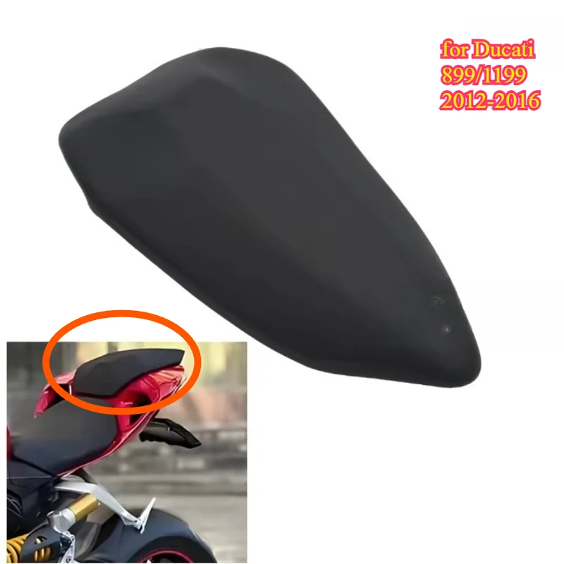 

Аксессуары для Ducati 899/1199 2012-2016, включая модифицированные подушки заднего сиденья, чехлы для задних сидений и кожаные задние сиденья.