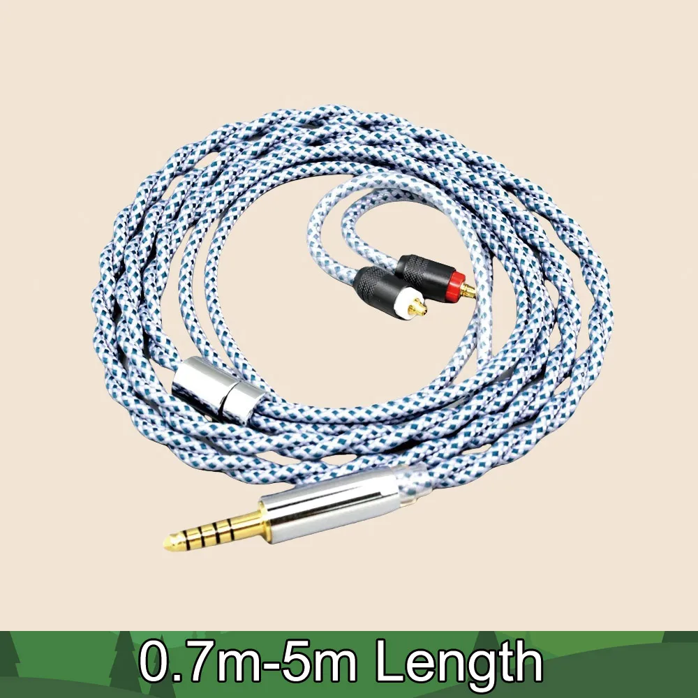 99% مزيج الفضة النقية الجرافين لسوني XBA-H2 XBA-H3 xba-A3 xba-A2 OCC التدريع سماعة كابل 8640